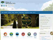 Tablet Screenshot of morelandhills.com